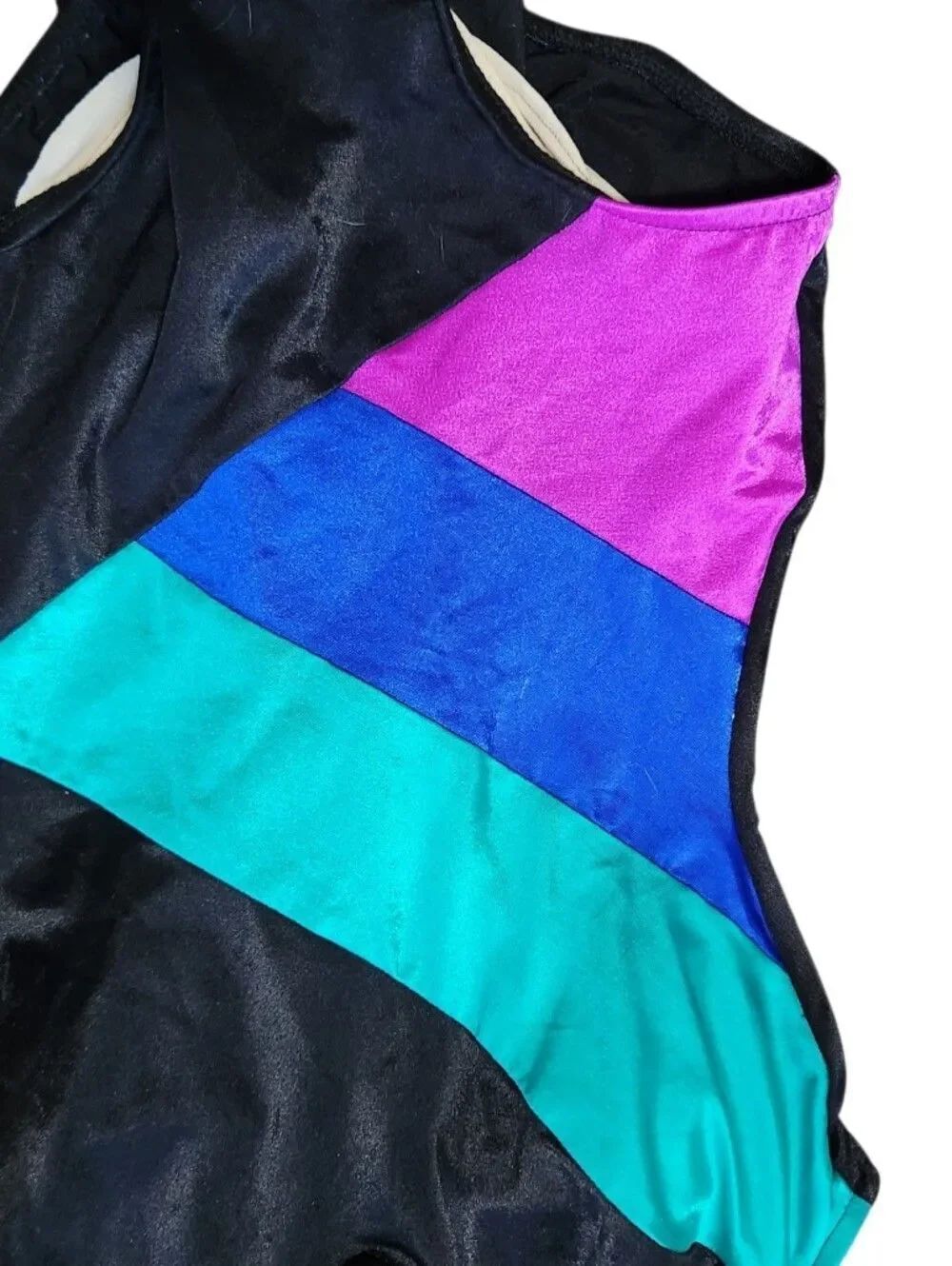 Vintage Swimsuit Size 12 C Cup Slim Allure Union Made in USA Black Slimming - Picture 6 of 9